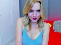 Un doux regard bleu taquin